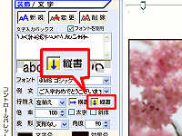 [�c��]�{�^�����N���b�N