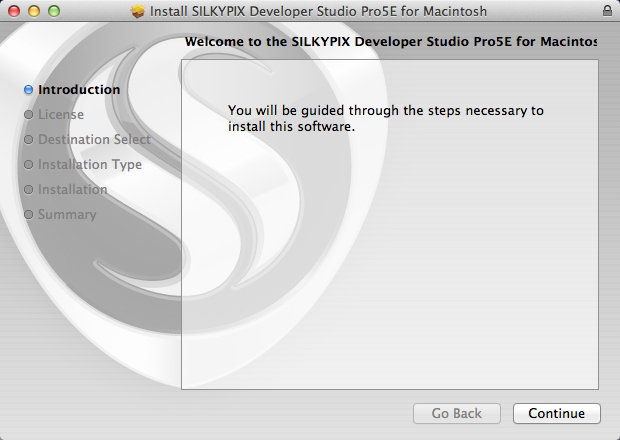 Starting the installation