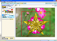 キャンバス上での領域選択